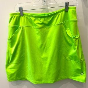 JoFit Neon Green Golf Skirt size L